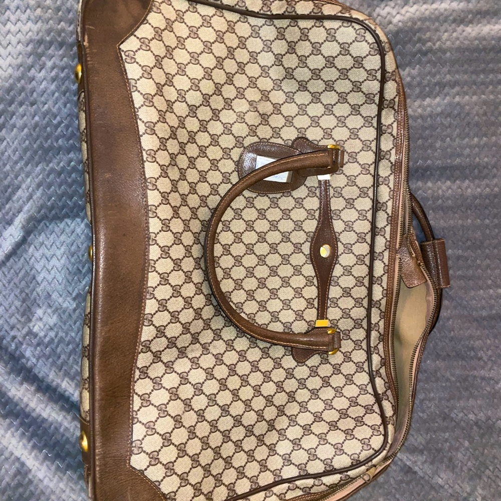 Authentic Gucci Duffle Travel Bag